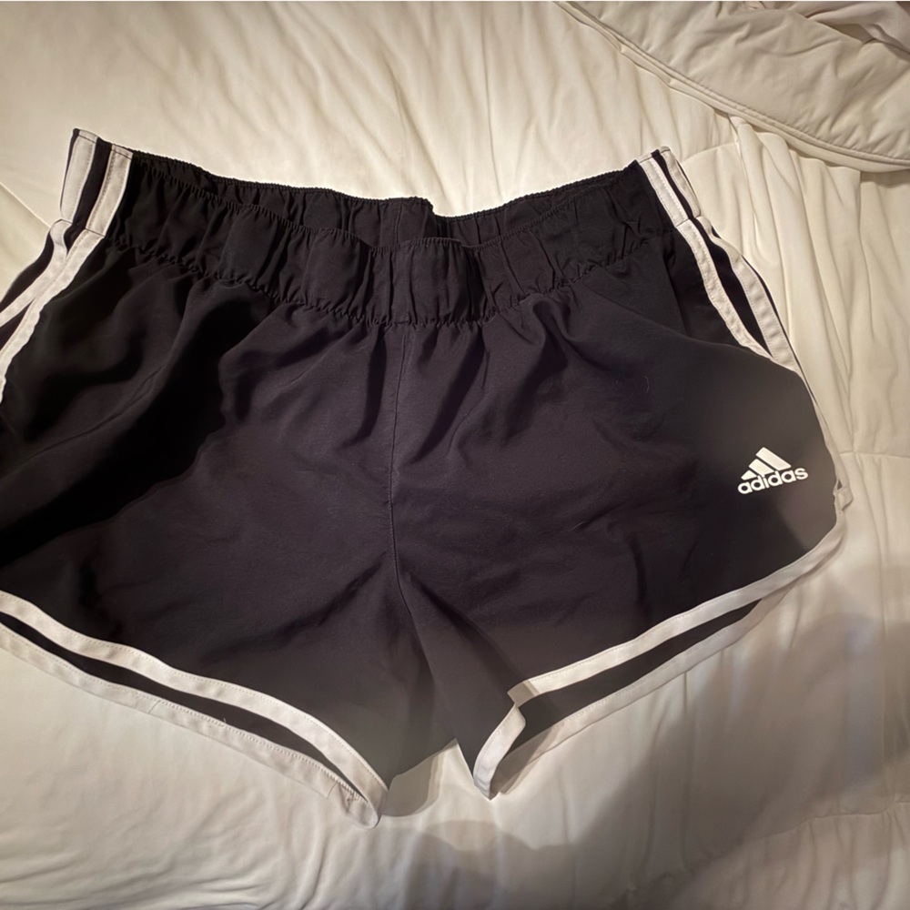 Adidas  Black and White Shorts